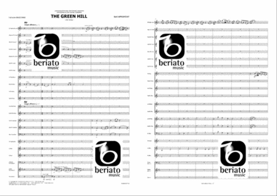 The Green Hill Brass Band scores gallery preview page 2