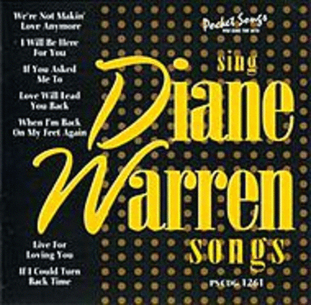 Diane Warren Songs (Karaoke CDG) image number null