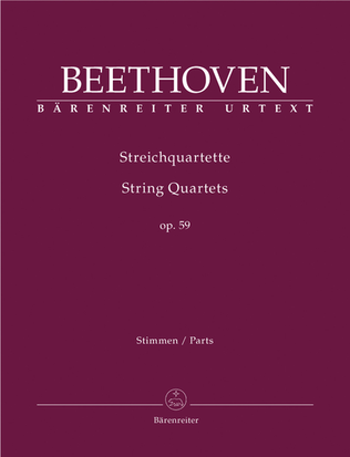 String Quartets, op. 59