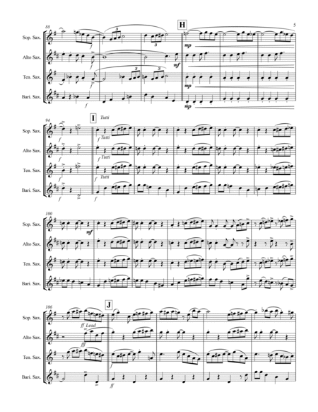Royal Garden Blues (for Saxophone Quartet SATB or AATB) image number null