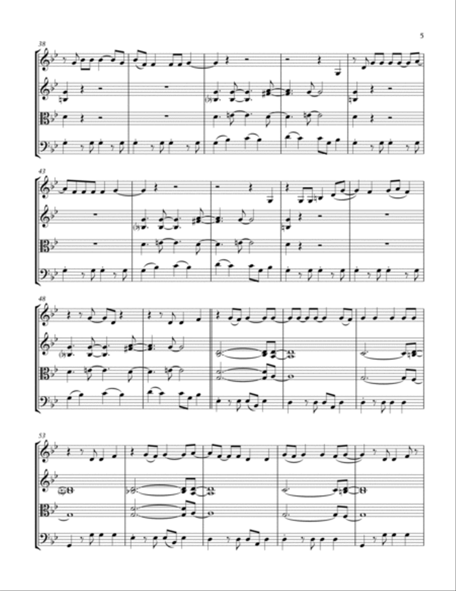 Happy Together String Quartet scores gallery preview page 6