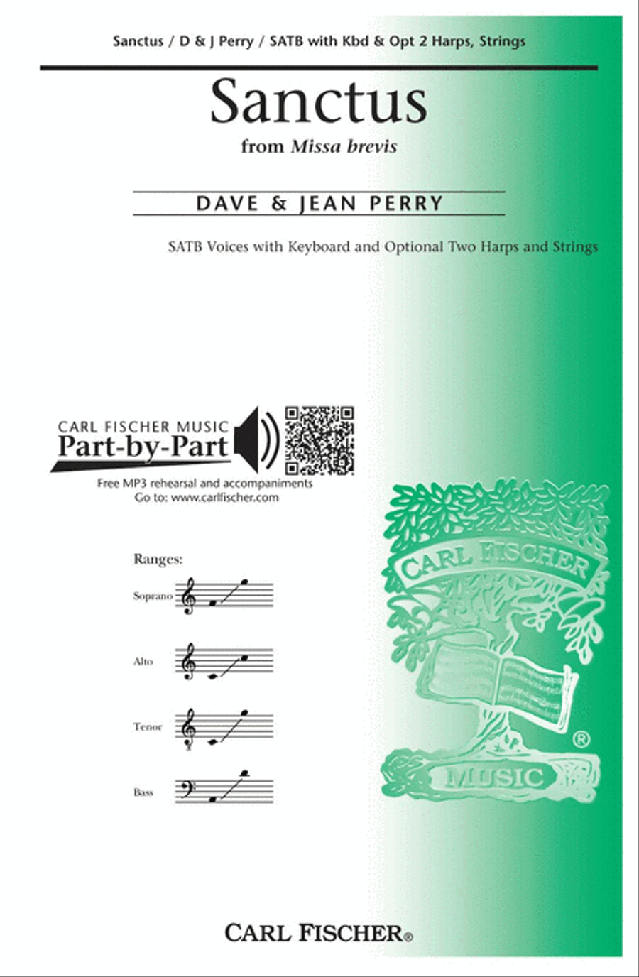 Sanctus Sanctus 4-Part scores gallery preview page 1