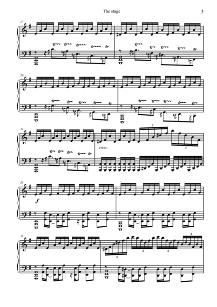 The Stage Piano Solo scores gallery preview page 3