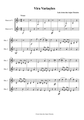 Horn duet - Vira Variações