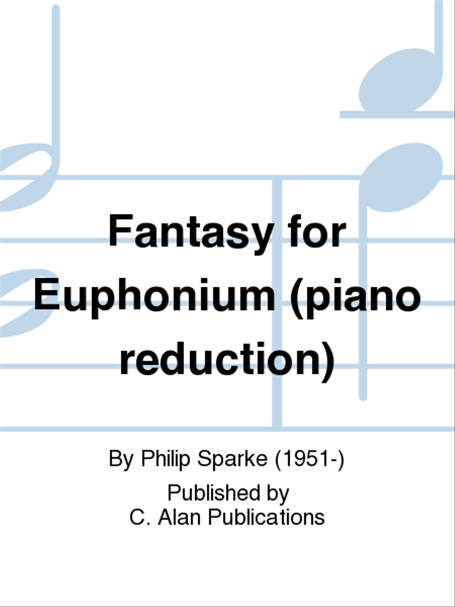 Fantasy for Euphonium (piano reduction) Euphonium scores gallery preview page 1