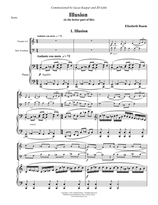 Illusion for Trumpet, Trombone and Piano