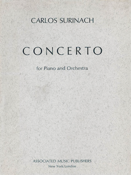 Concerto for Piano and Orchestra (1973)