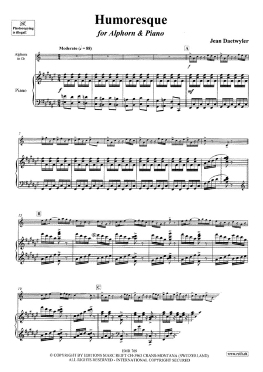 Humoresque Piano Accompaniment scores gallery preview page 3