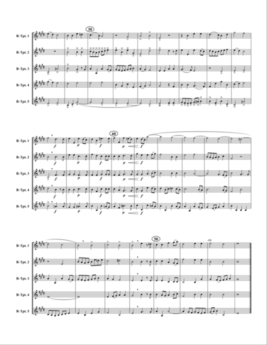 Sicut Locutis Est Sicut Locutis Est Trumpet scores gallery preview page 3