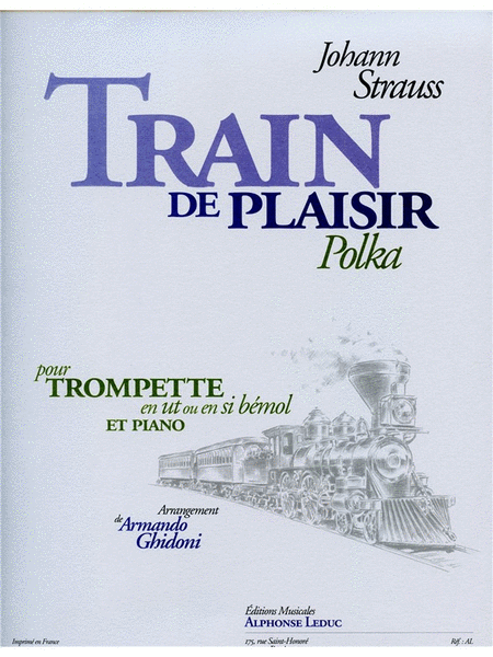 Train De Plaisir Polka Pour Trompette En Ut Ou Si B Et Piano