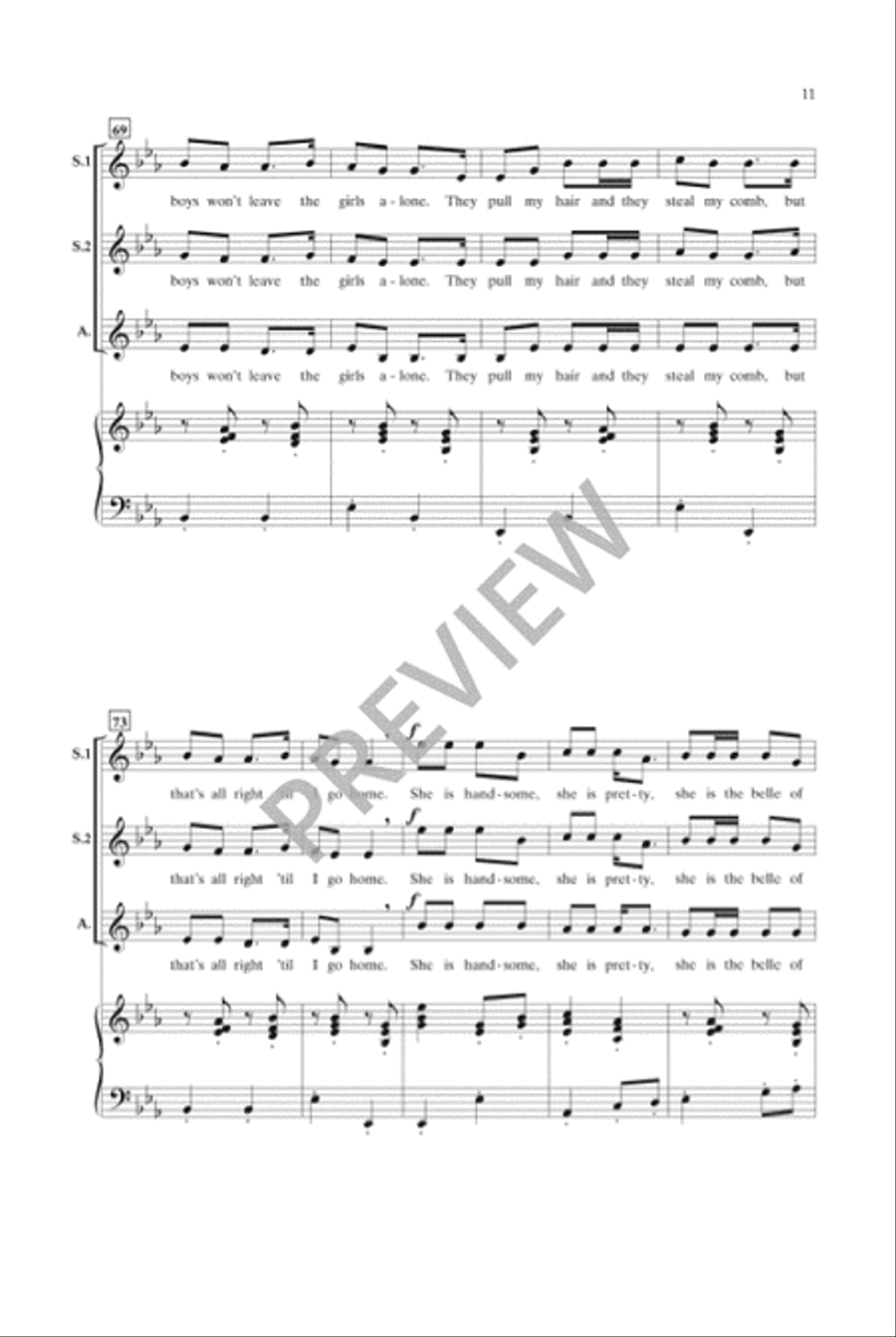 Tell My Ma (SSA) SSA scores gallery preview page 12