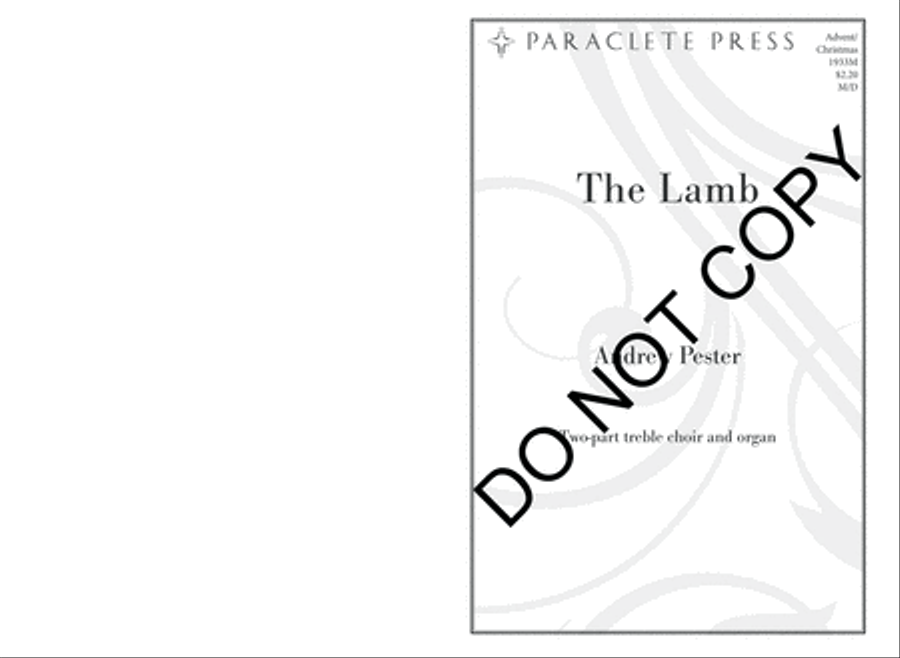 The Lamb 2-Part scores gallery preview page 2
