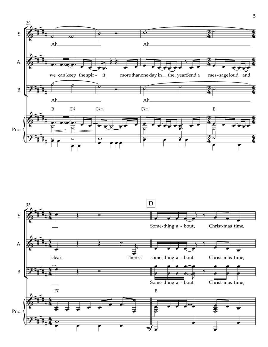 Christmas Time 3-Part scores gallery preview page 5