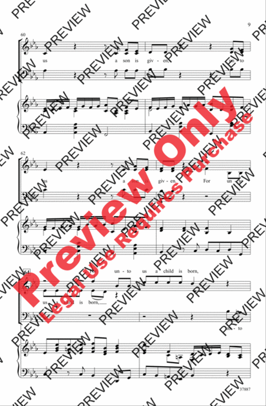 A Classic Christmas 3-Part scores gallery preview page 9