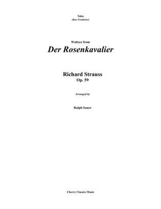 Waltzes from Der Rosenkavalier for Tuba or Bass Trombone & Piano