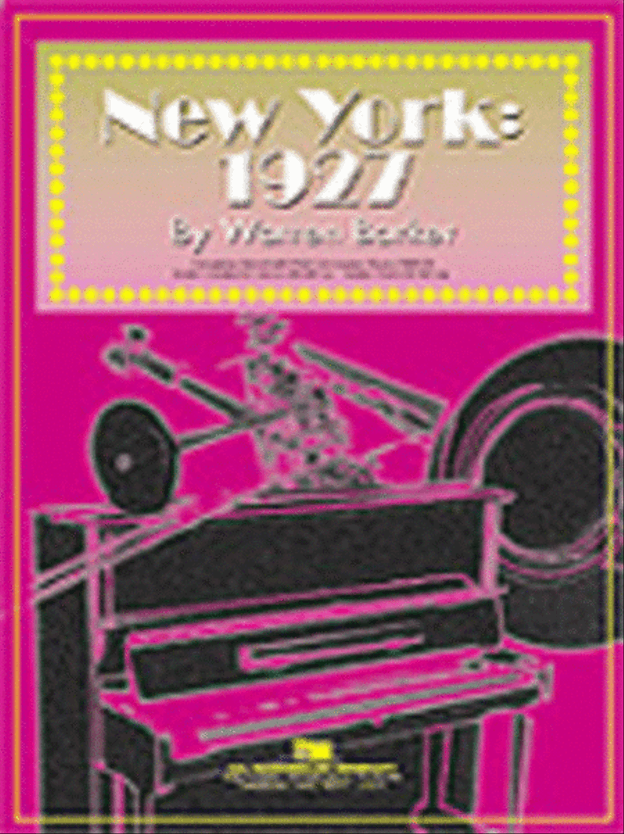 New York: 1927 Concert Band scores gallery preview page 1