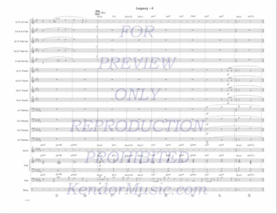 Legacy Jazz Ensemble scores gallery preview page 5