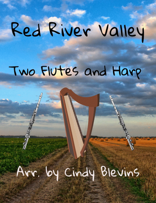 Red River Valley, Two Flutes and Harp