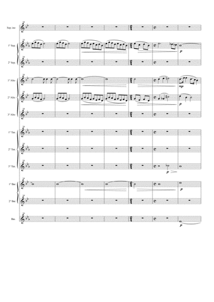 "Largo" from Symphony No. 9 "From the New World" for Saxophone Choir image number null