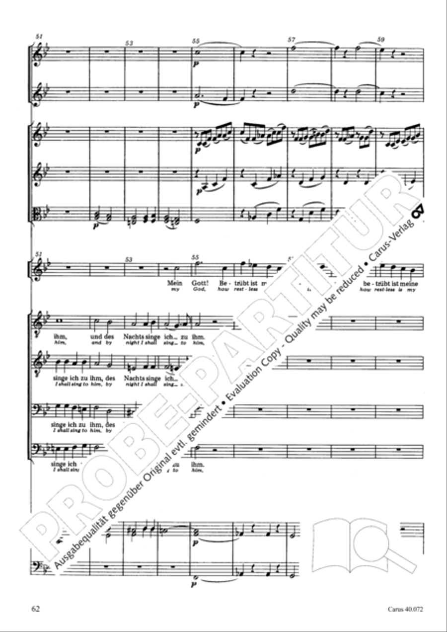 Psalm 42 Psalm 42 4-Part scores gallery preview page 62
