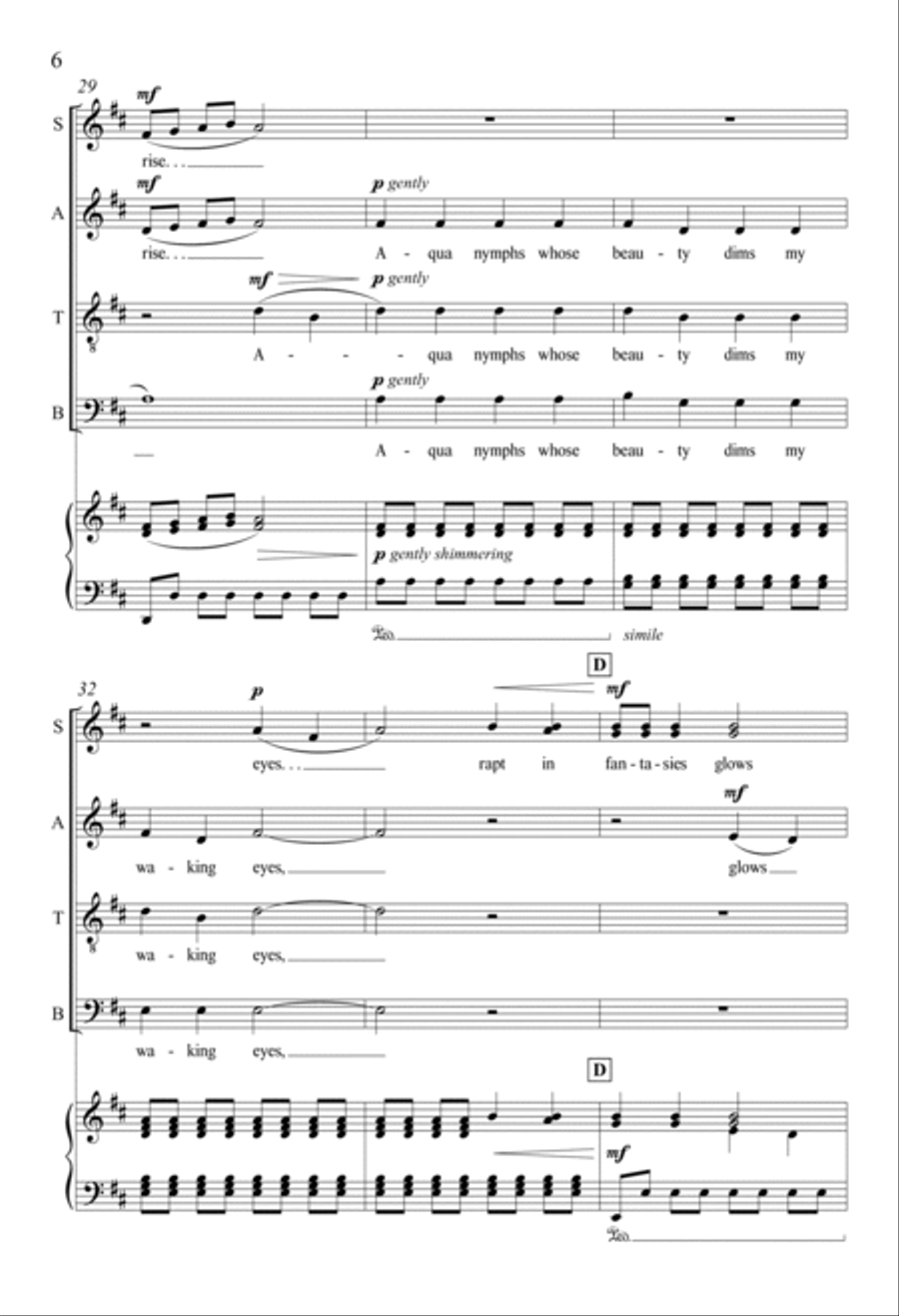 When Music Sounds Divisi scores gallery preview page 5