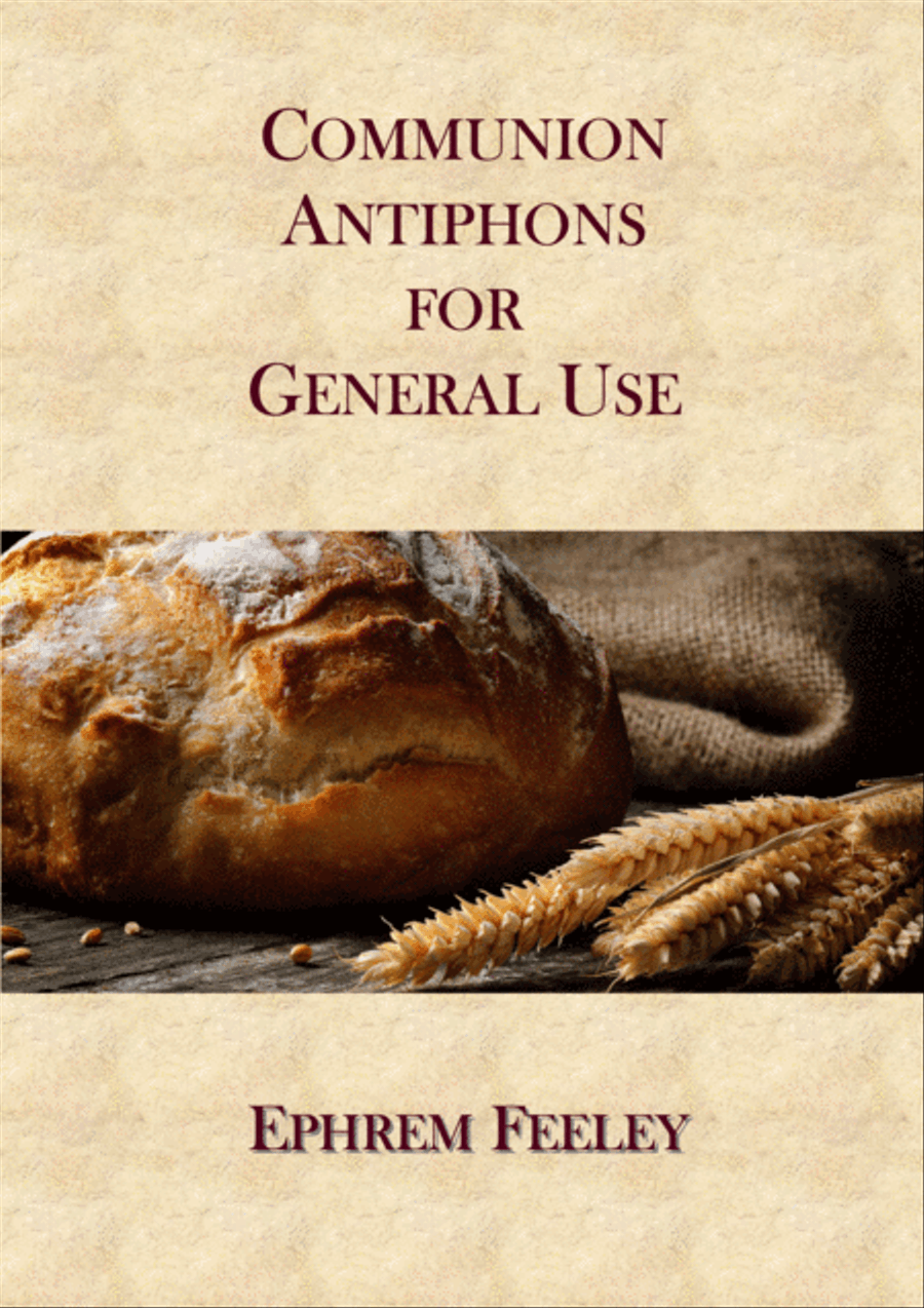Communion Antiphons for General Use 4-Part scores gallery preview page 1
