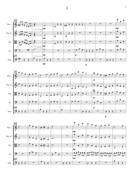 Symphony No. 1 For Strings (score only)