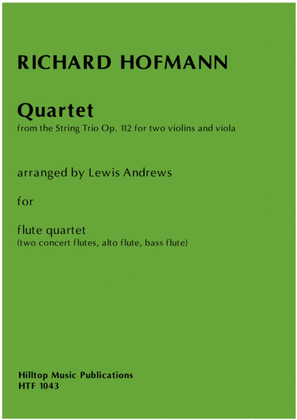Book cover for Quartet for four flutes