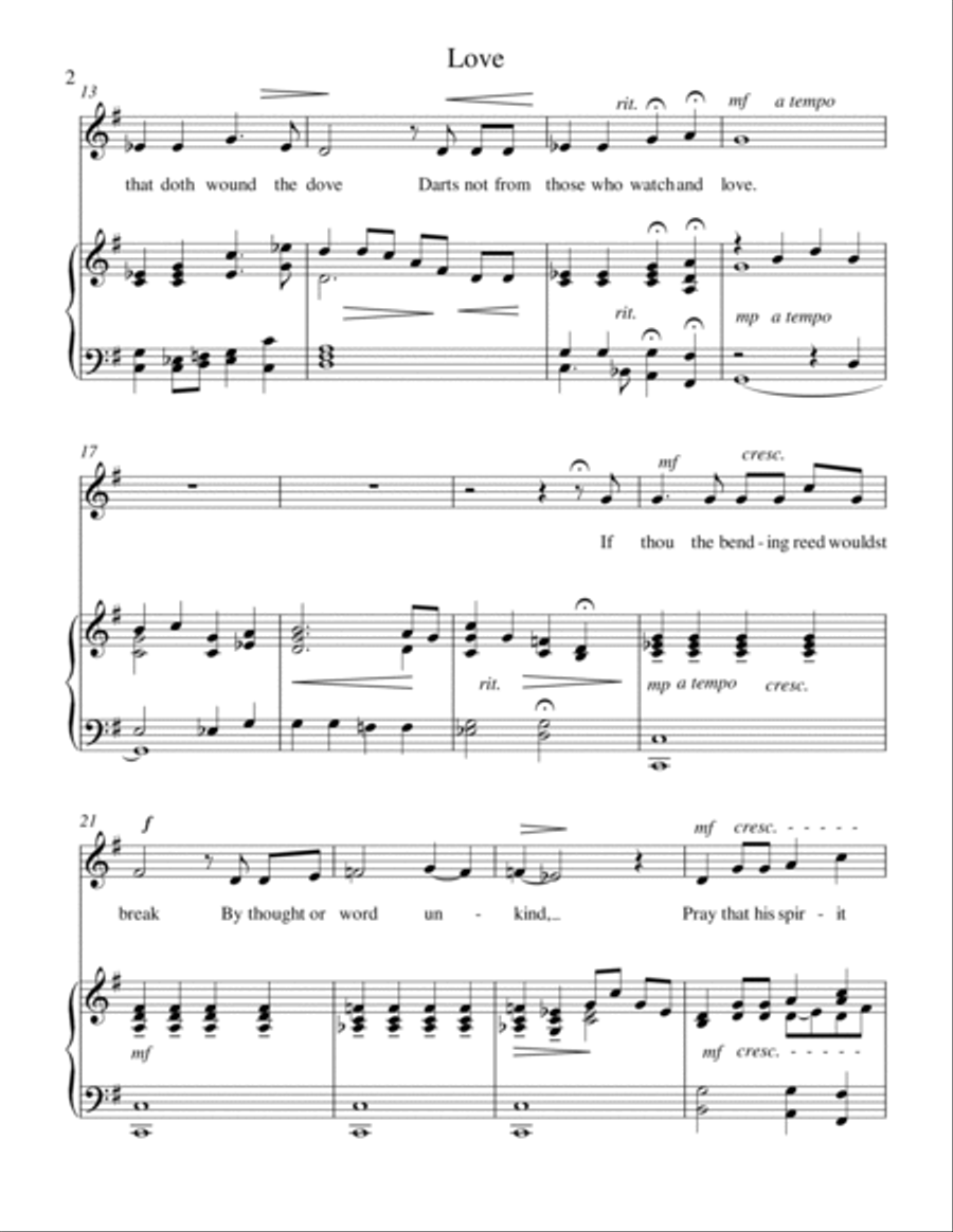 Love medium voice Medium Voice scores gallery preview page 3