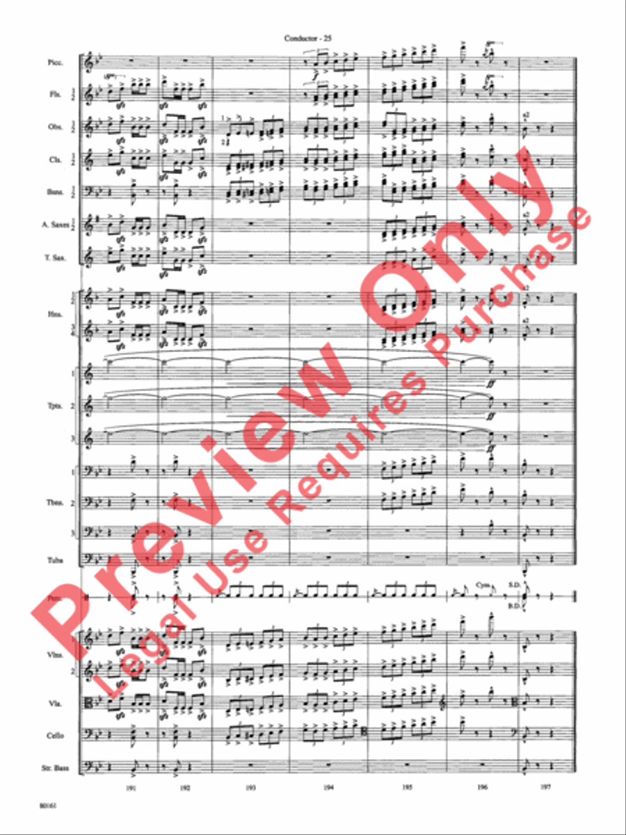 Bugler's Holiday Bugler's Holiday Full Orchestra scores gallery preview page 28