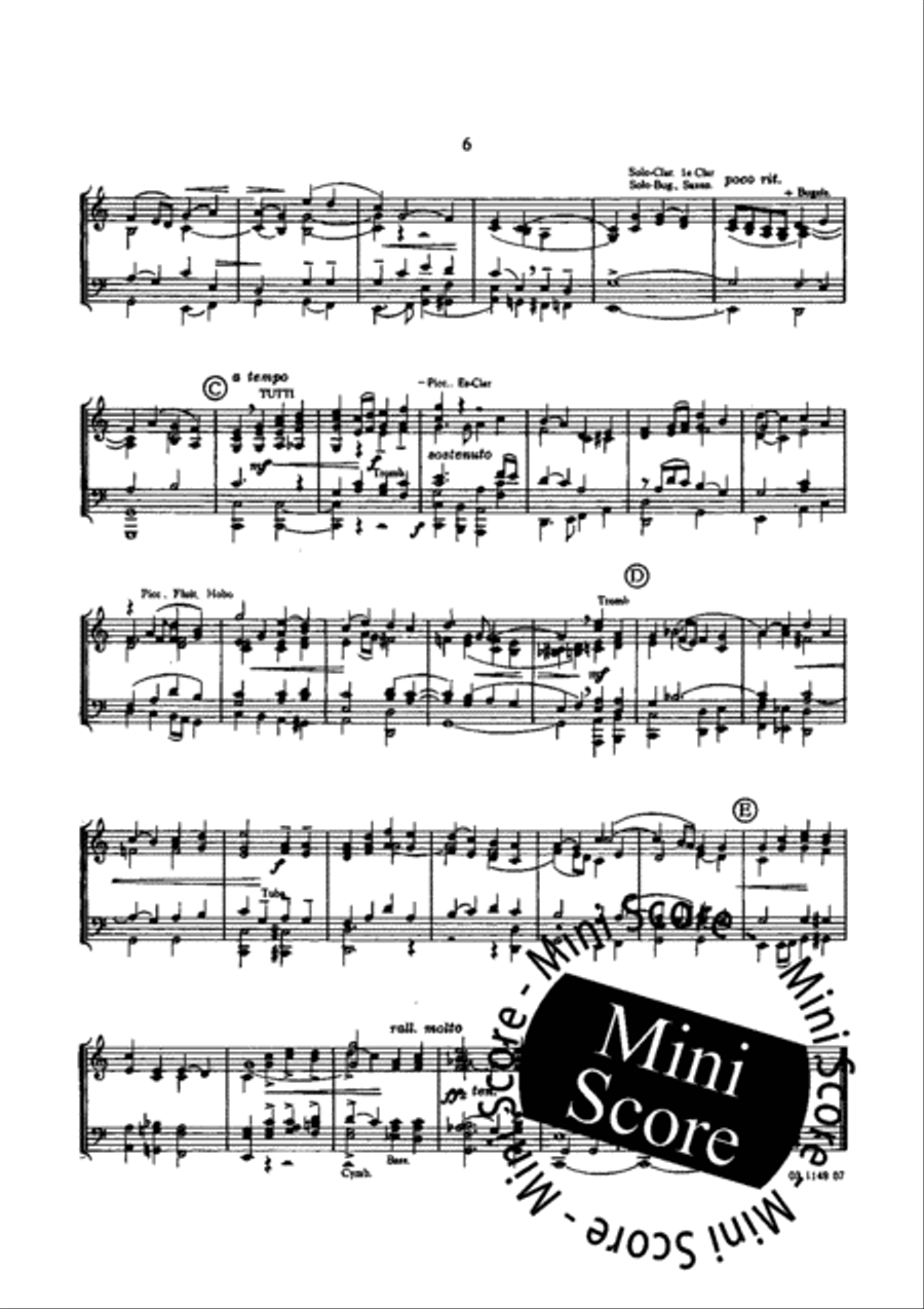 The Passing Hours The Passing Hours Concert Band scores gallery preview page 10