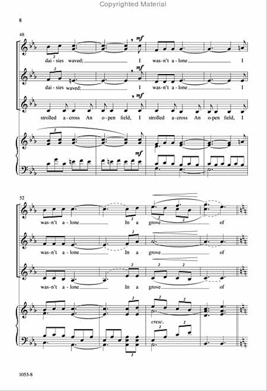 The Waking - SSA Octavo SSA scores gallery preview page 7
