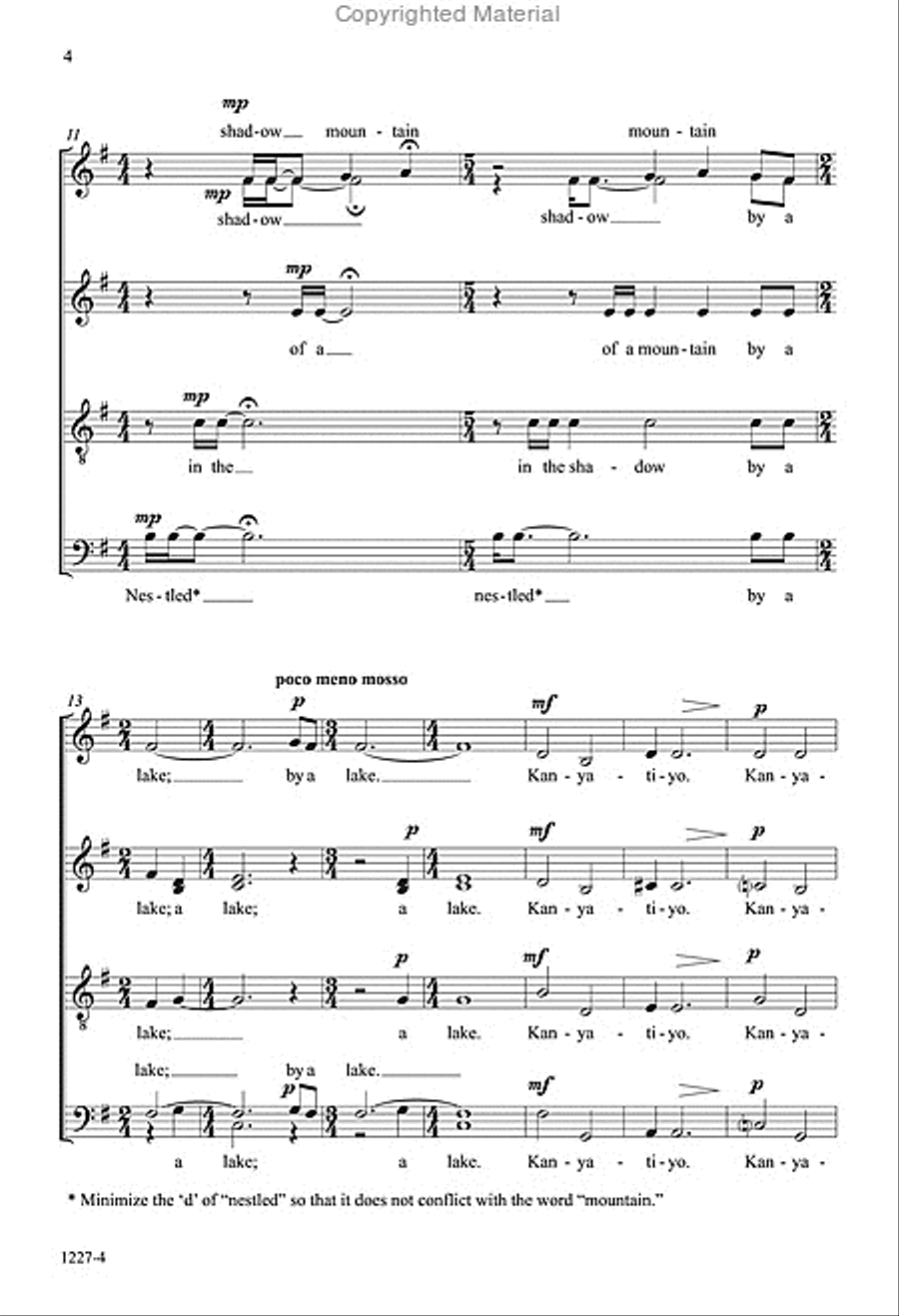Celestial Dance - SATB divisi Octavo Divisi scores gallery preview page 3