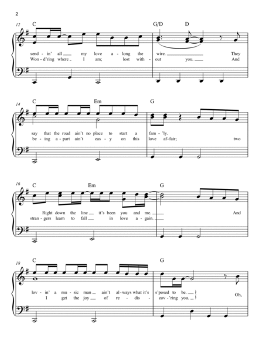 Faithfully Easy Piano scores gallery preview page 2