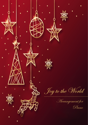 Joy to the World (Händel) - For piano and choir