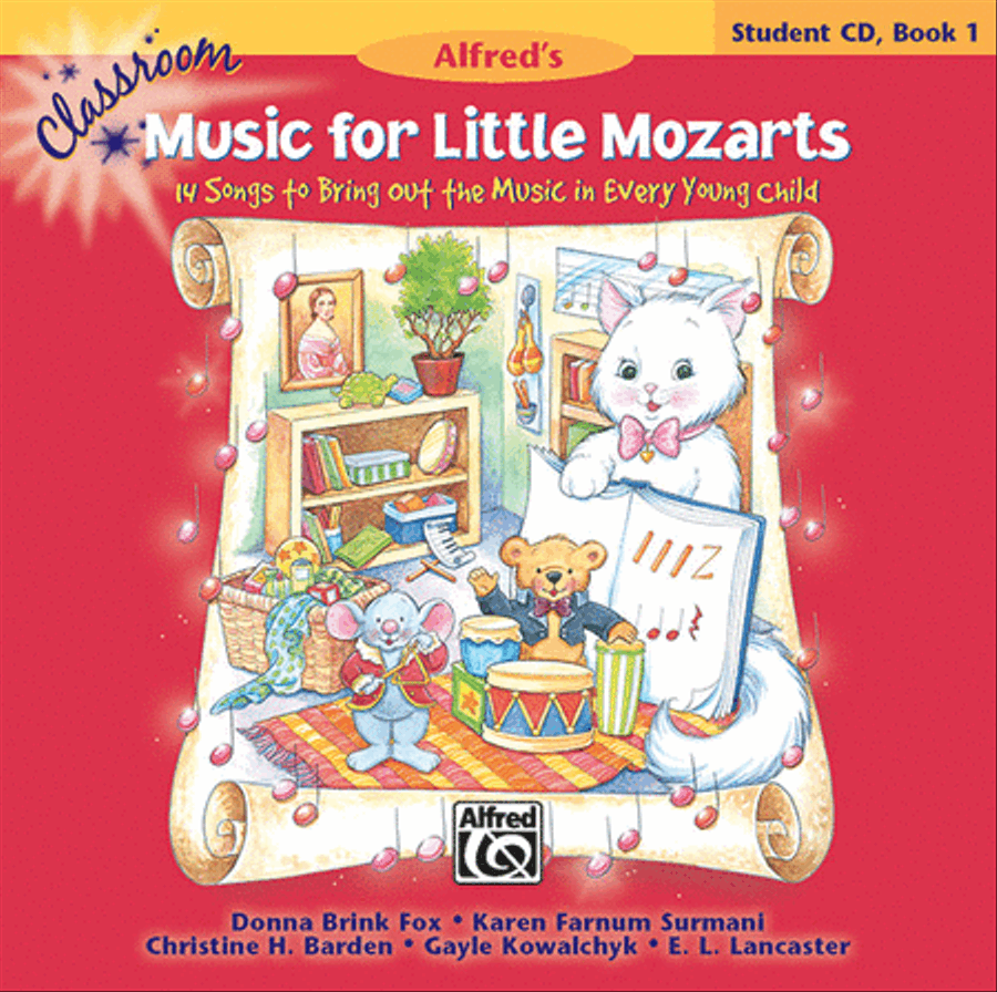 Classroom Music for Little Mozarts -- Student CD, Book 1 Piano Method scores gallery preview page 1