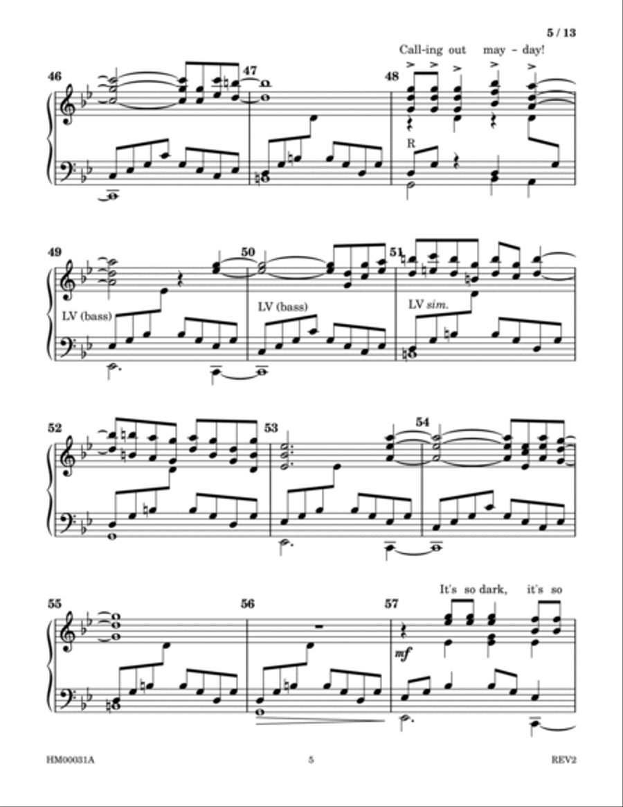 Mayday Handbell Choir scores gallery preview page 5