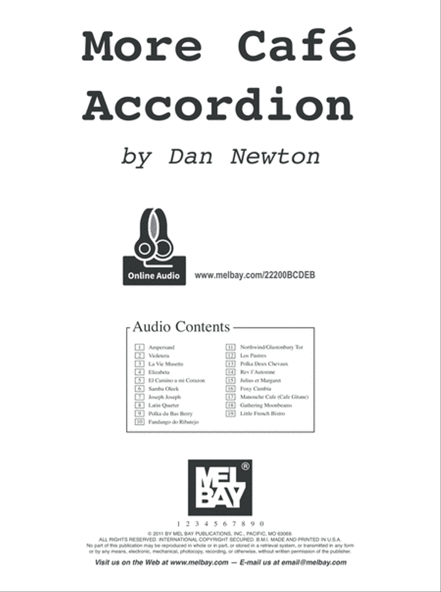 More Cafe Accordion Accordion scores gallery preview page 2
