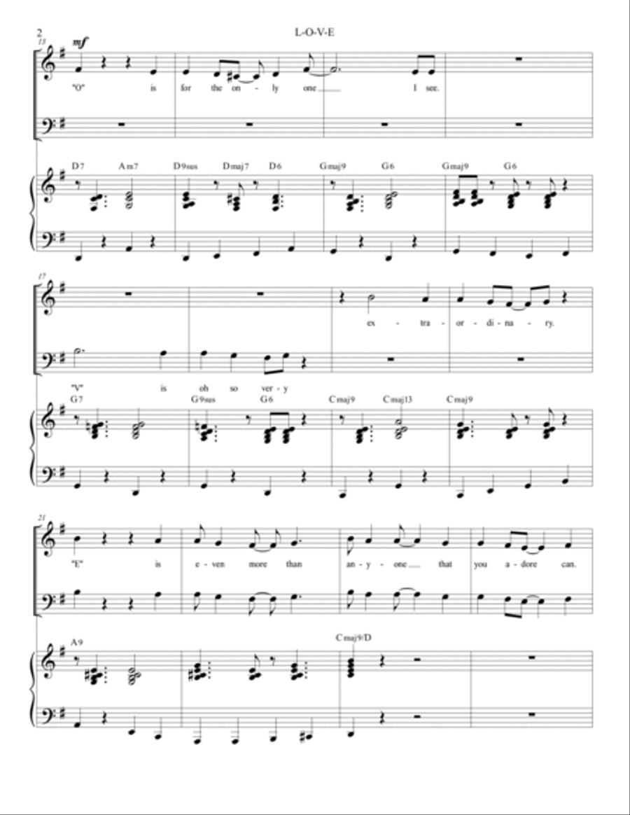 L-O-V-E Divisi scores gallery preview page 2