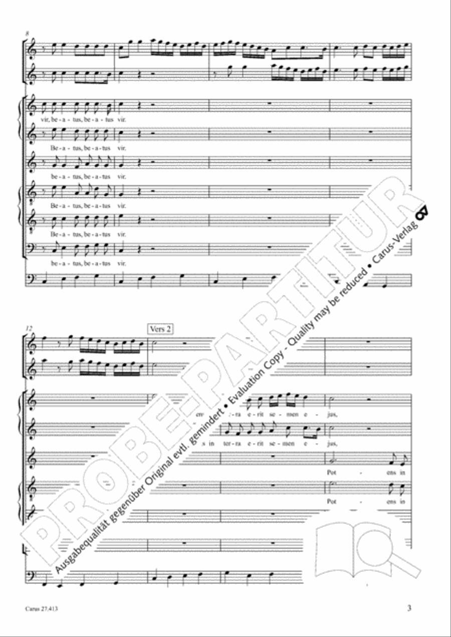 Beatus Primo Beatus Primo Choir scores gallery preview page 8