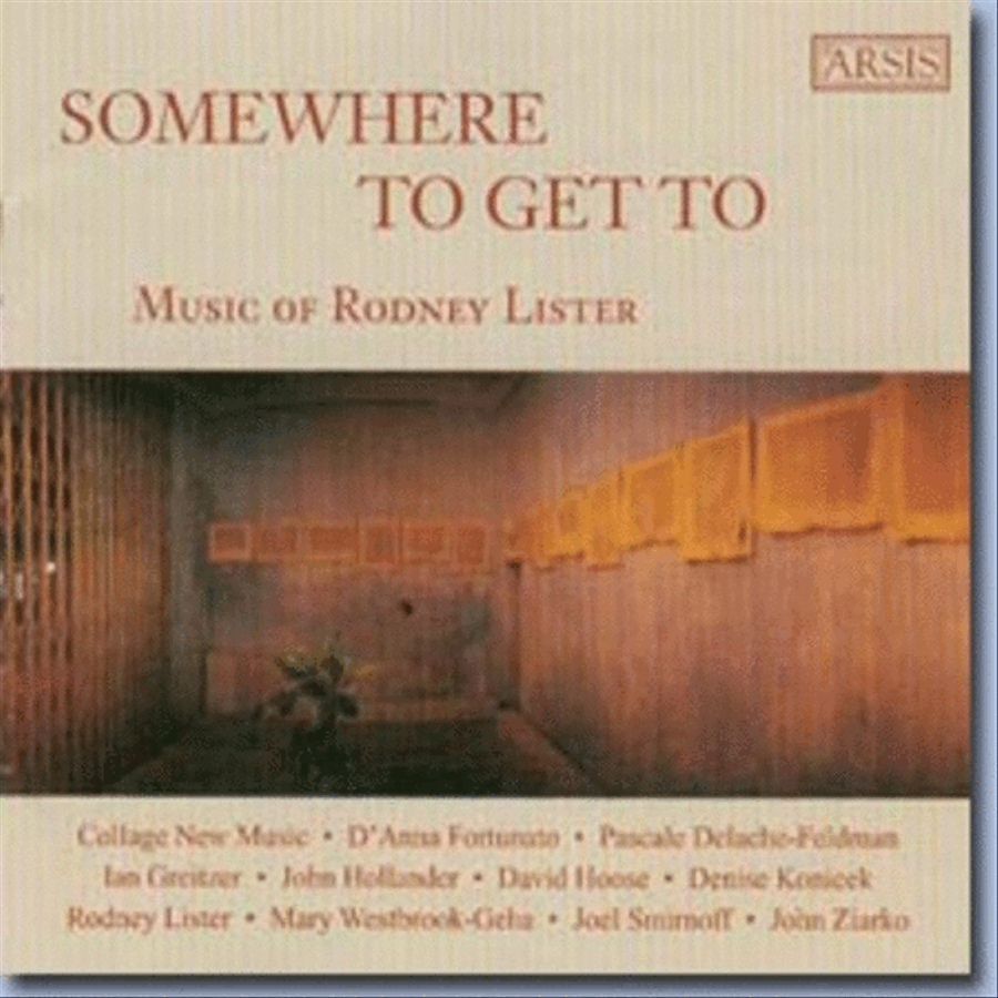 Somewhere To Get To: Music of Rodney Lister CD scores gallery preview page 1