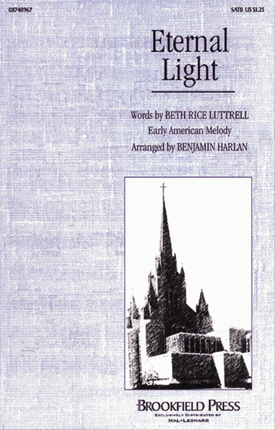 Eternal Light 4-Part scores gallery preview page 1