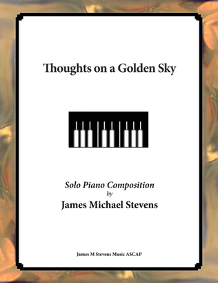 Thoughts on a Golden Sky (Reflective Piano)