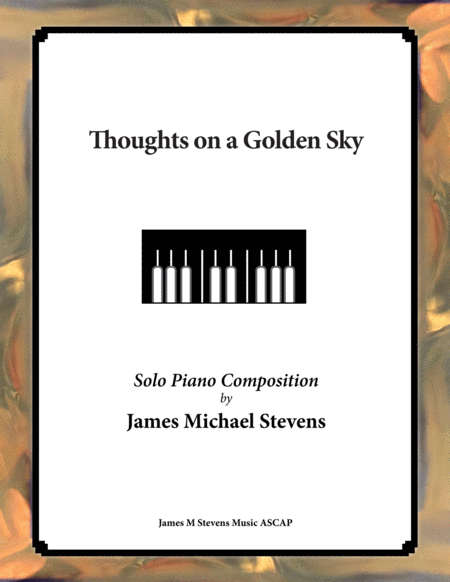 Thoughts on a Golden Sky (Reflective Piano) image number null
