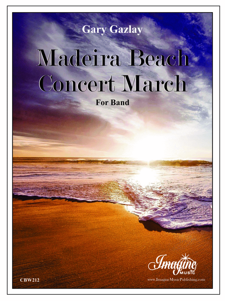 Madeira Beach Concert March Concert Band scores gallery preview page 1