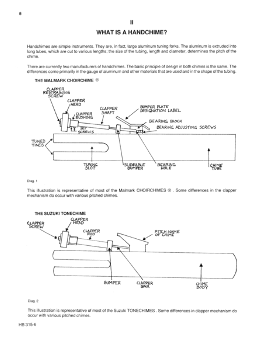 Learning to Ring - Using Handchimes Handchime scores gallery preview page 3