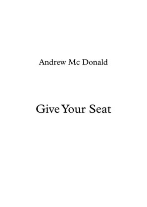 Give Your Seat