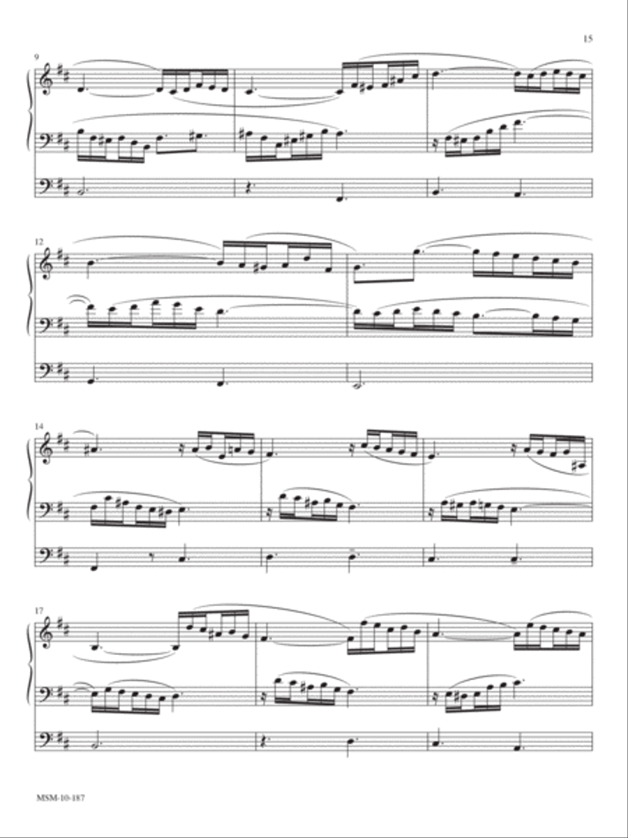 O Sacred Head, Now Wounded Organ scores gallery preview page 2