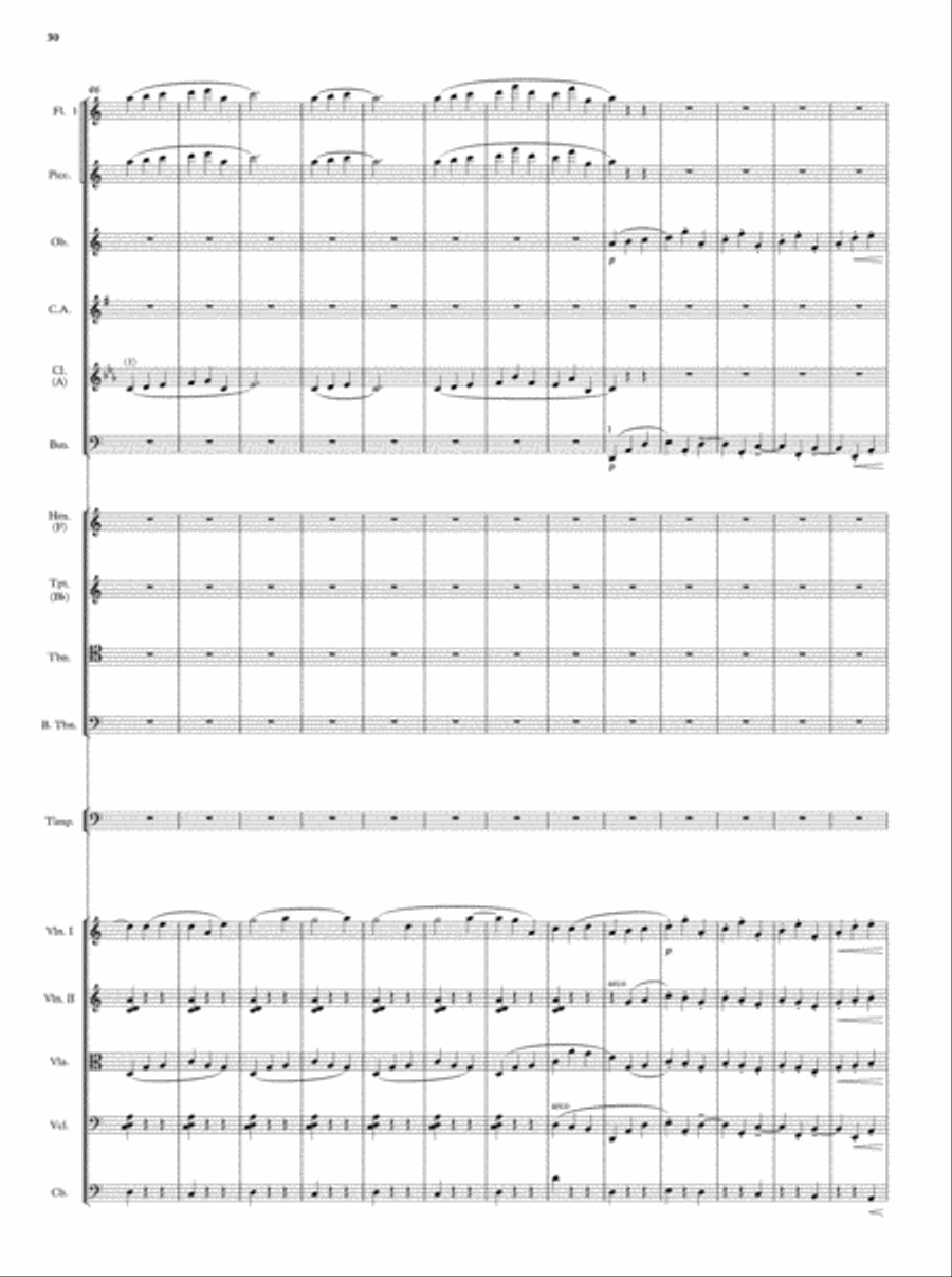Symphony No. 5 Full Orchestra scores gallery preview page 7