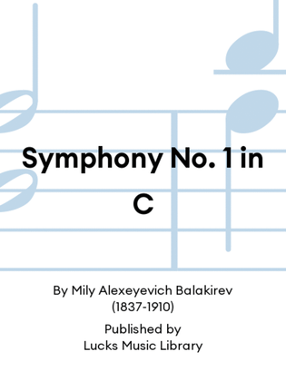 Symphony No. 1 in C